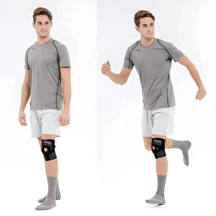 Knee Support with Adjustable Compression | for Pain Relief - Injury Recovery - Arthritis and Sports Stability - Image 3