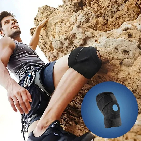 Knee Support with Adjustable Compression | for Pain Relief - Injury Recovery - Arthritis and Sports Stability - Image 8