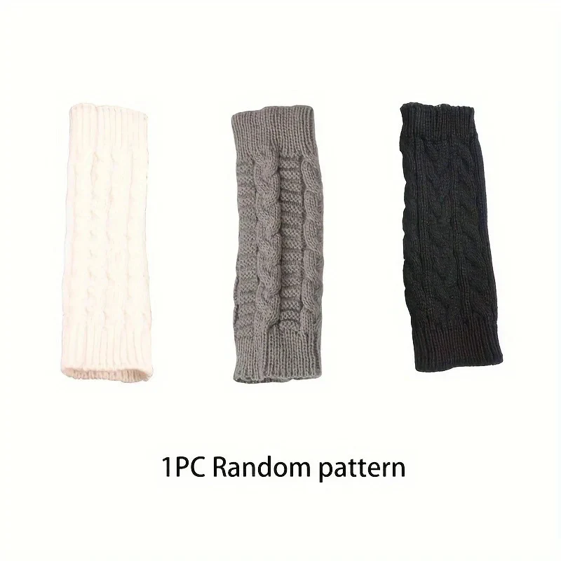Knit Womens Winter Fingerless Gloves - Image 4