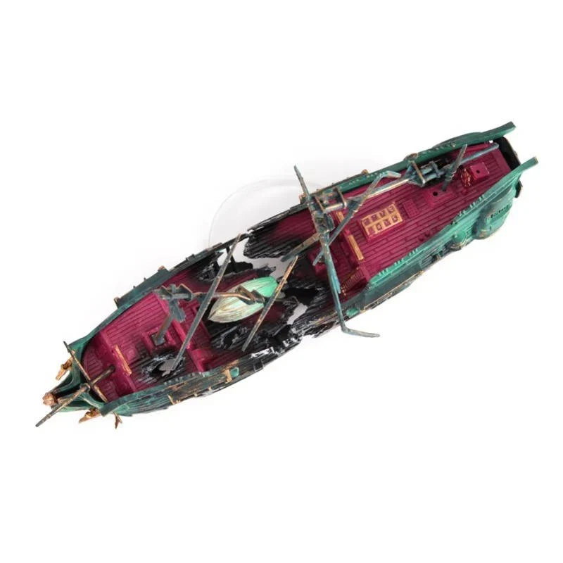 Large Aquarium Decorations - Boat - Image 6