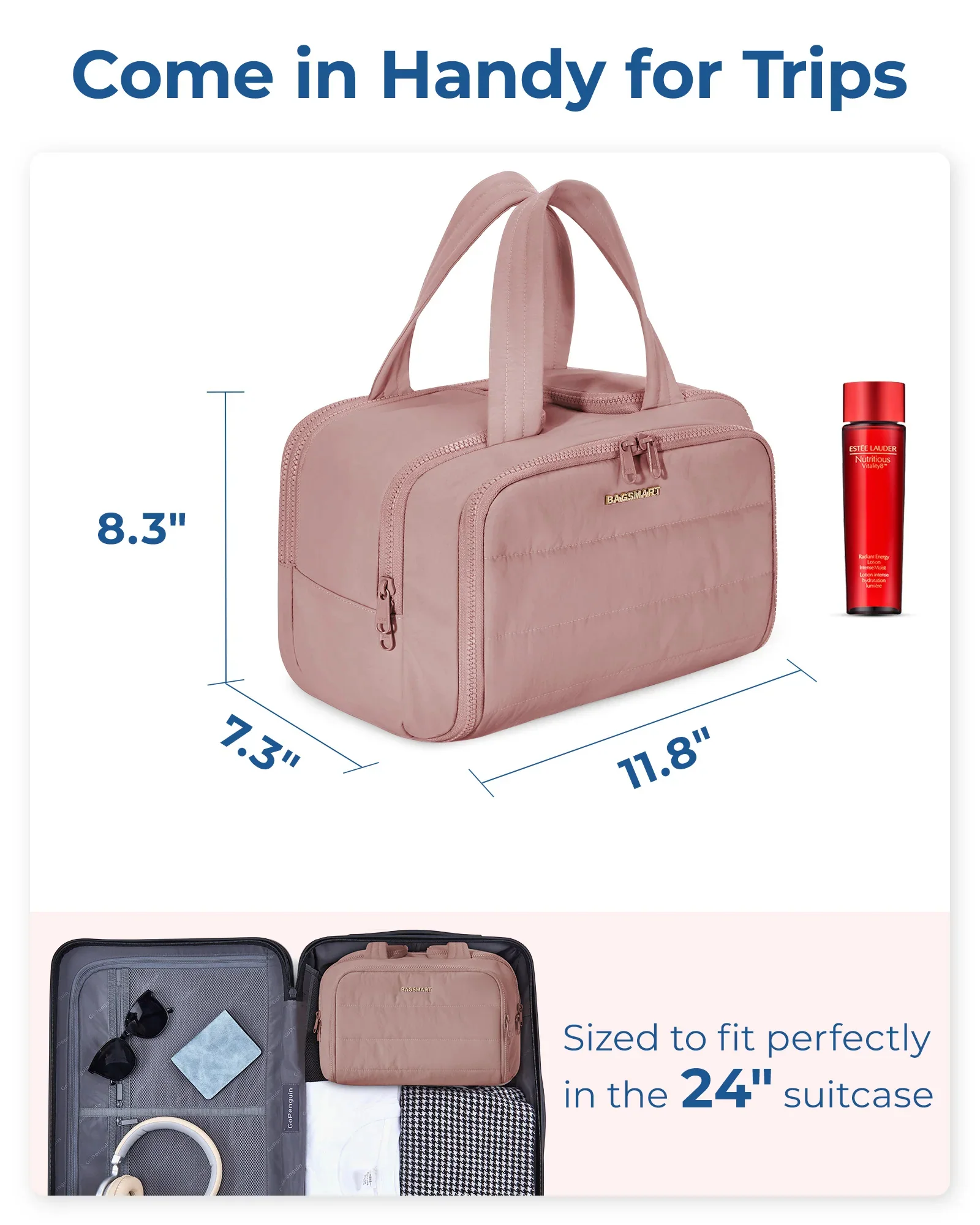 Large-Capacity Travel Toiletry Bag - Image 4