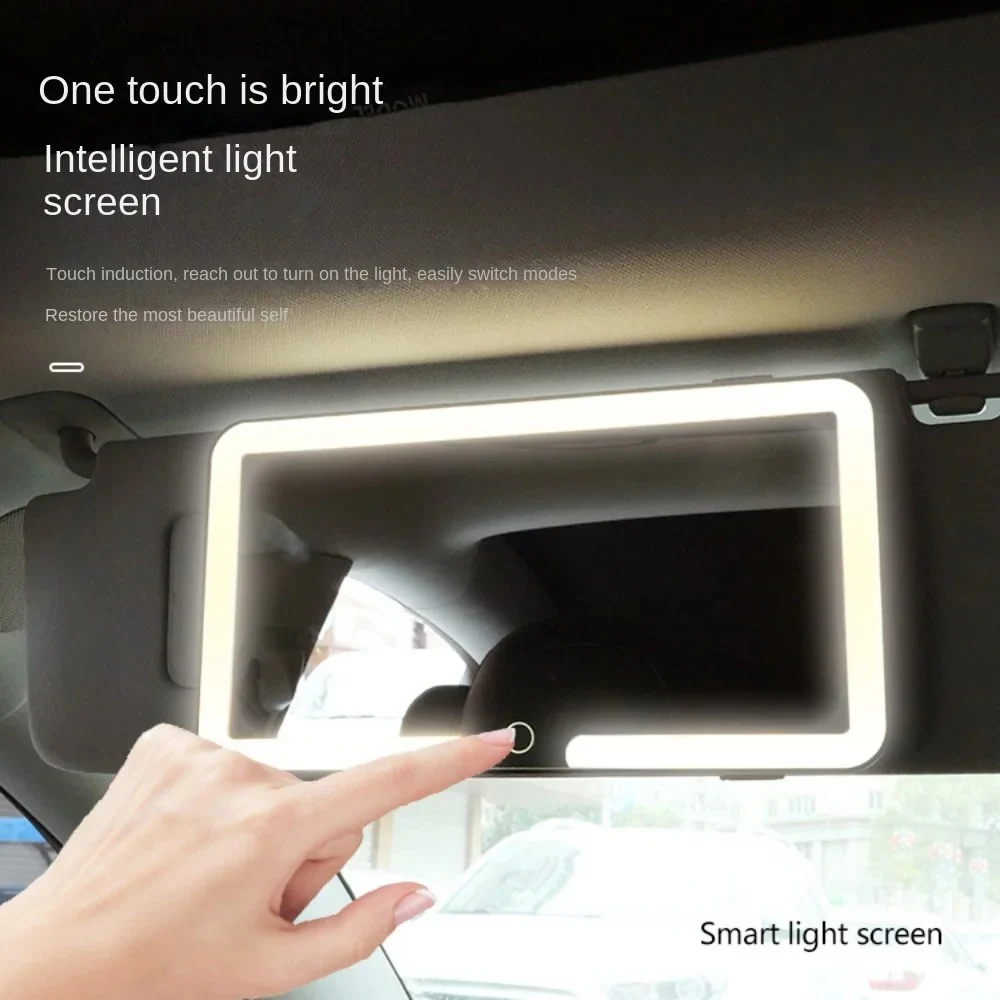 Led Car Sun Visor Vanity Mirror - Image 2