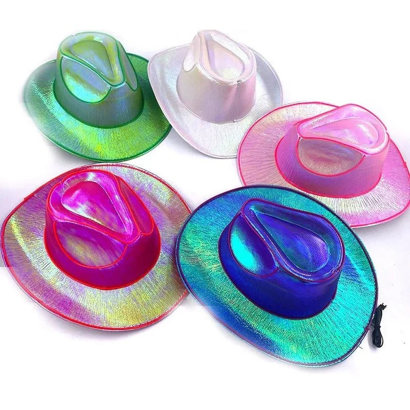 LED Cowboy Hat - Image 12