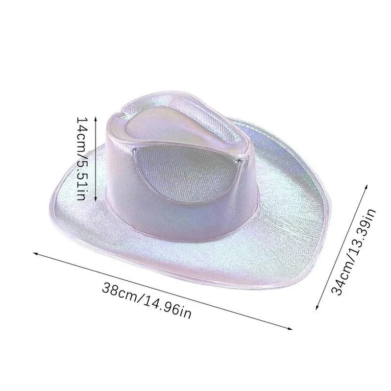 LED Cowboy Hat - Image 13