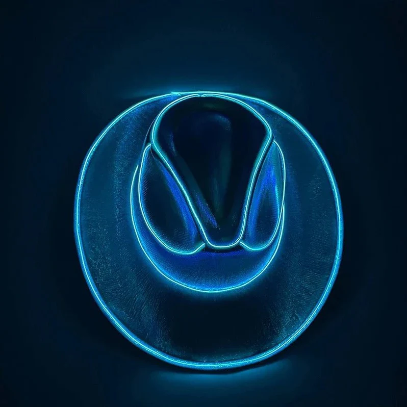 LED Cowboy Hat - Image 2