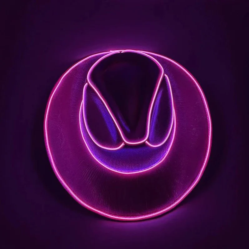LED Cowboy Hat - Image 6