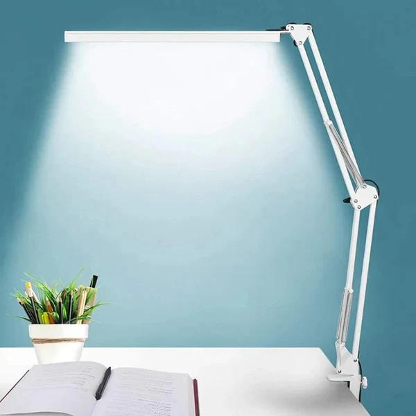 LED Desk Lamp with Clamp - Image 2