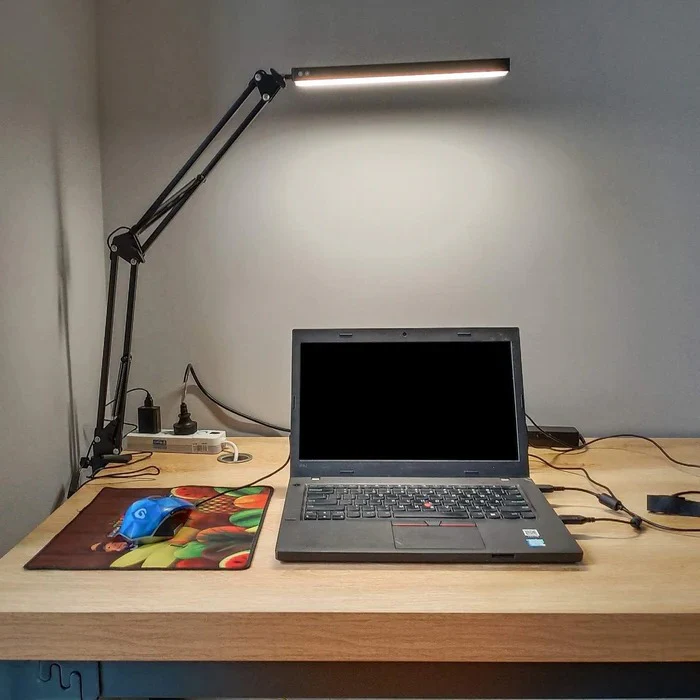LED Desk Lamp with Clamp - Image 3
