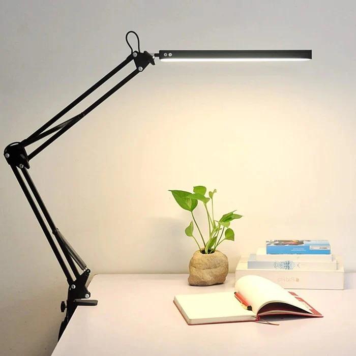 LED Desk Lamp with Clamp - Image 4