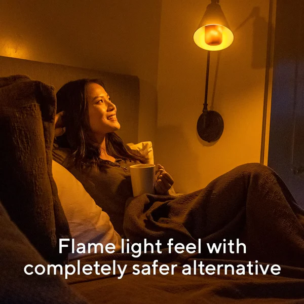 LED Flame Effect Light Bulb - Image 4