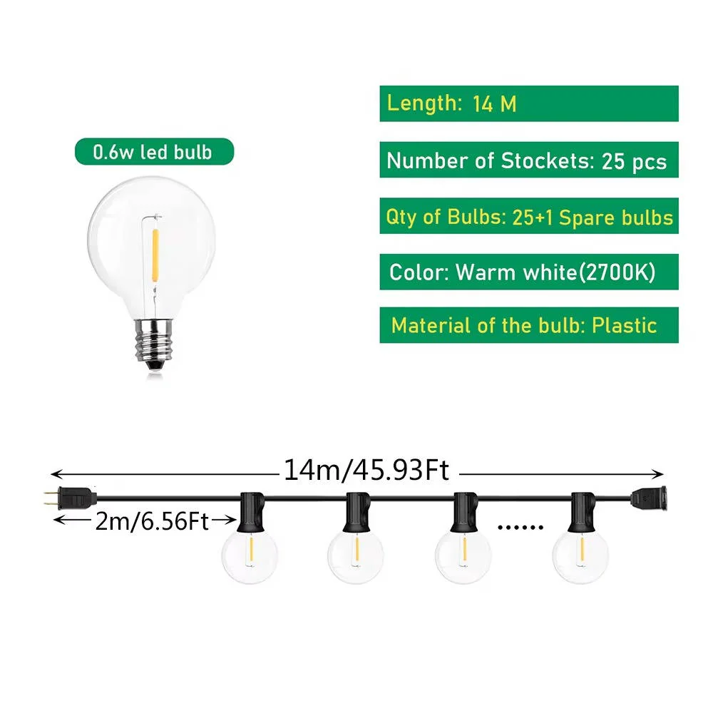 LED Outdoor String Lights - Image 10