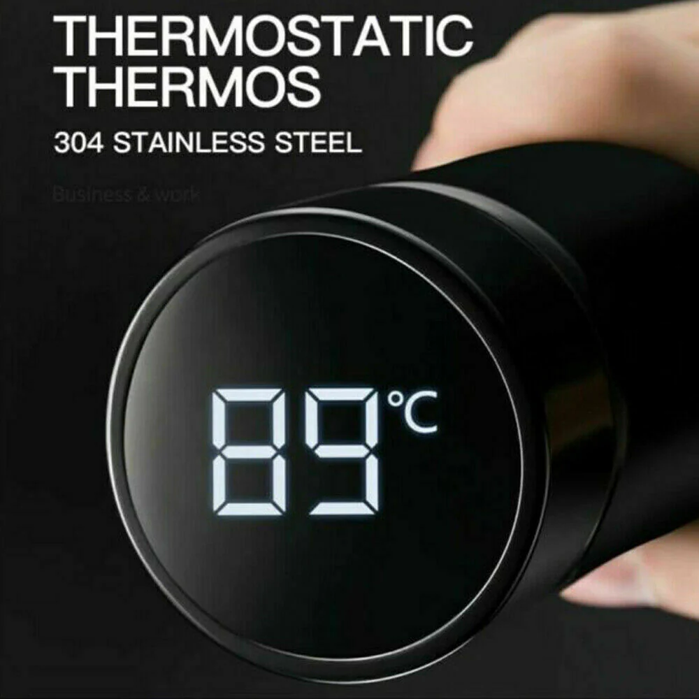 LED Temperature Display Thermos Bottle - Image 5