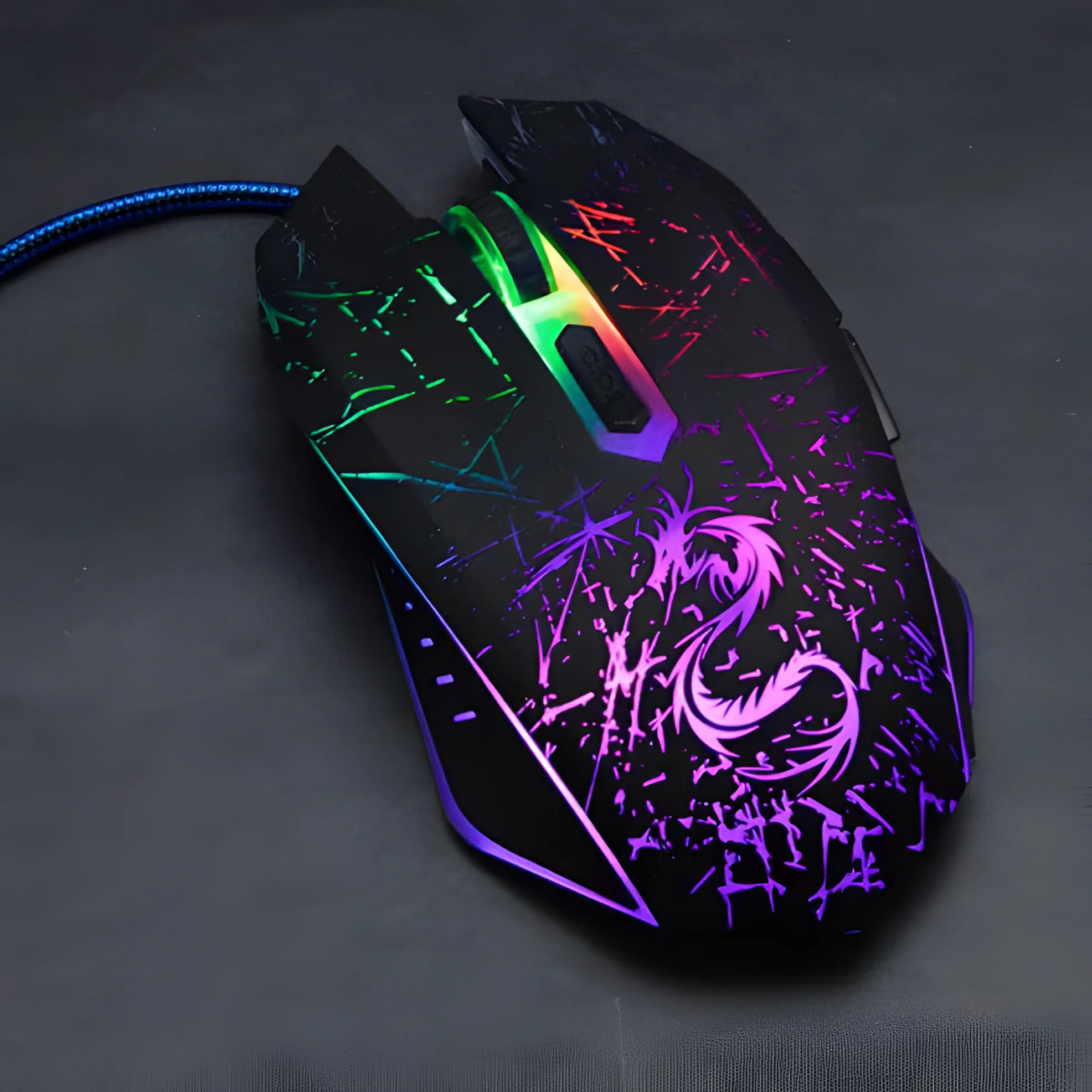 Legendary Dragon Gaming Mouse - 3200 DPI - Image 3