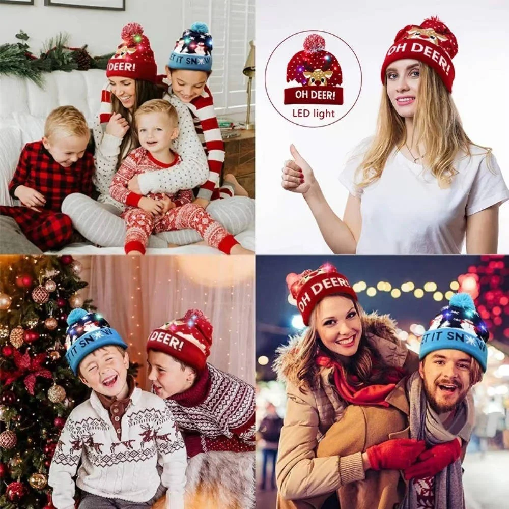 Light Up Christmas Hat - Image 6