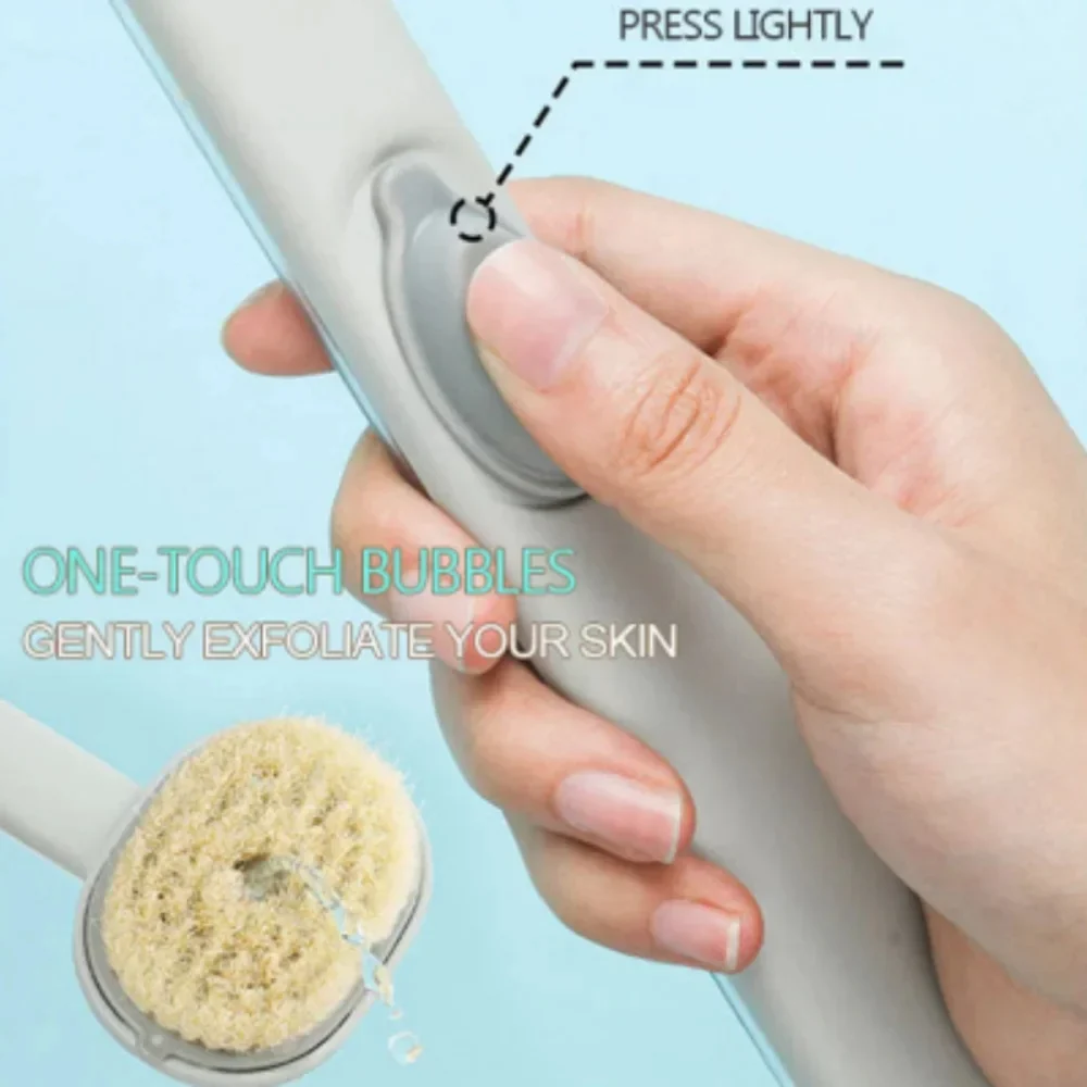 Long Handle Back Scrubber for Shower - Image 4