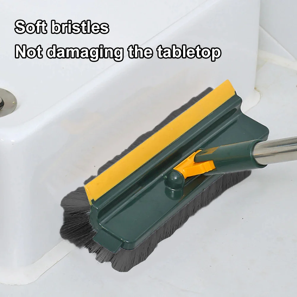Long Handle Floor Scrub Brush with Stiff Bristles - Image 2