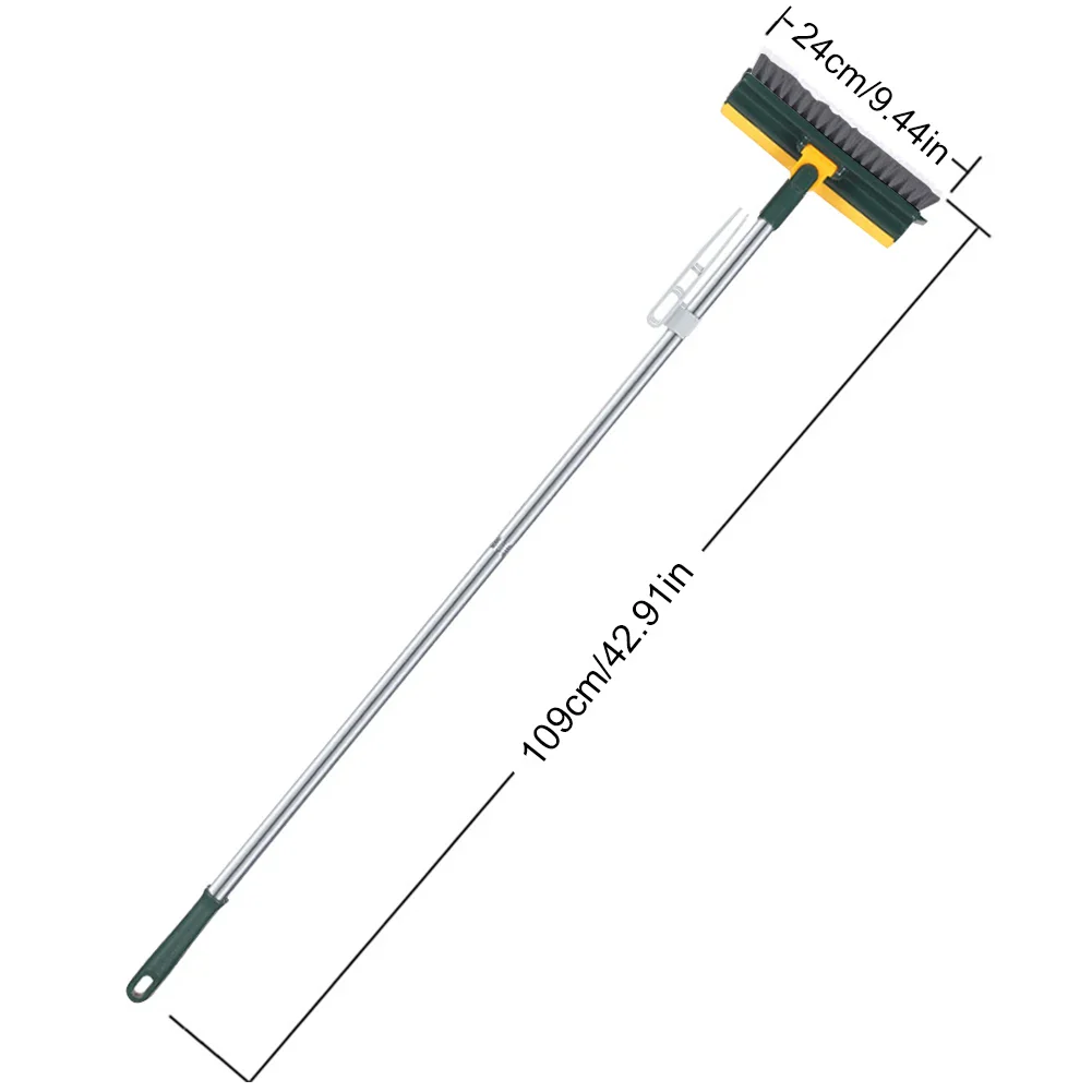 Long Handle Floor Scrub Brush with Stiff Bristles - Image 3