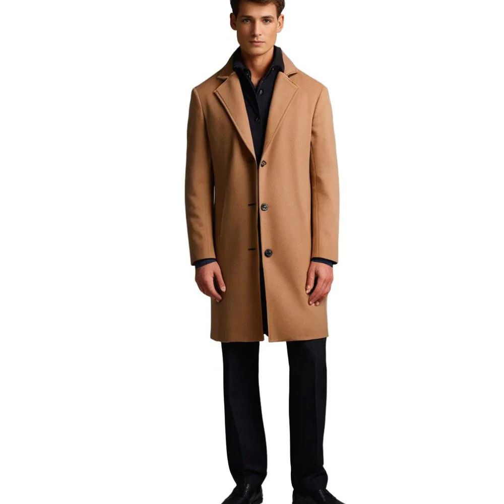 Long Winter Coat For Men - Image 6