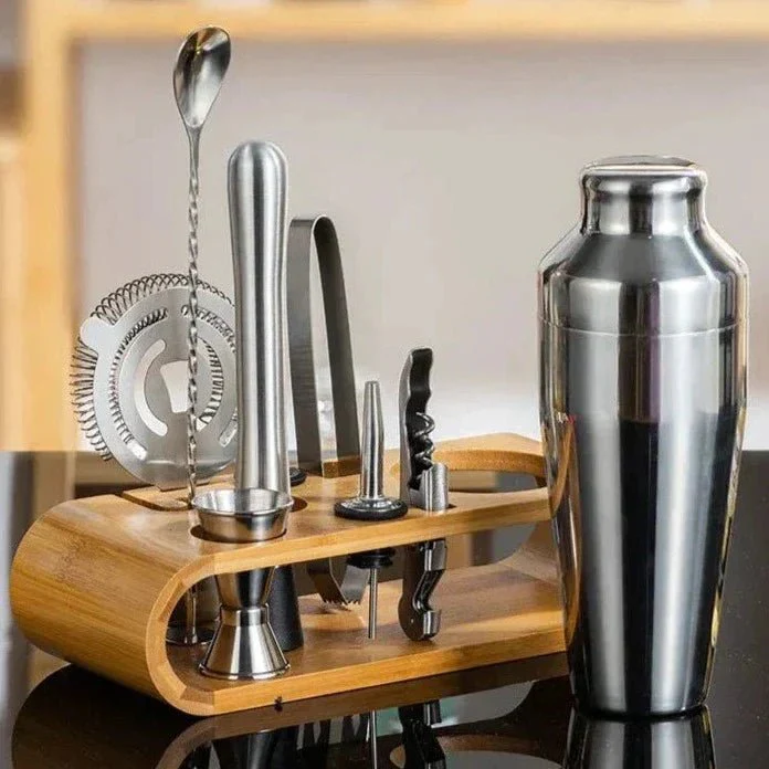 Luxury 10 piece cocktail set for elegant home bartending - Image 2