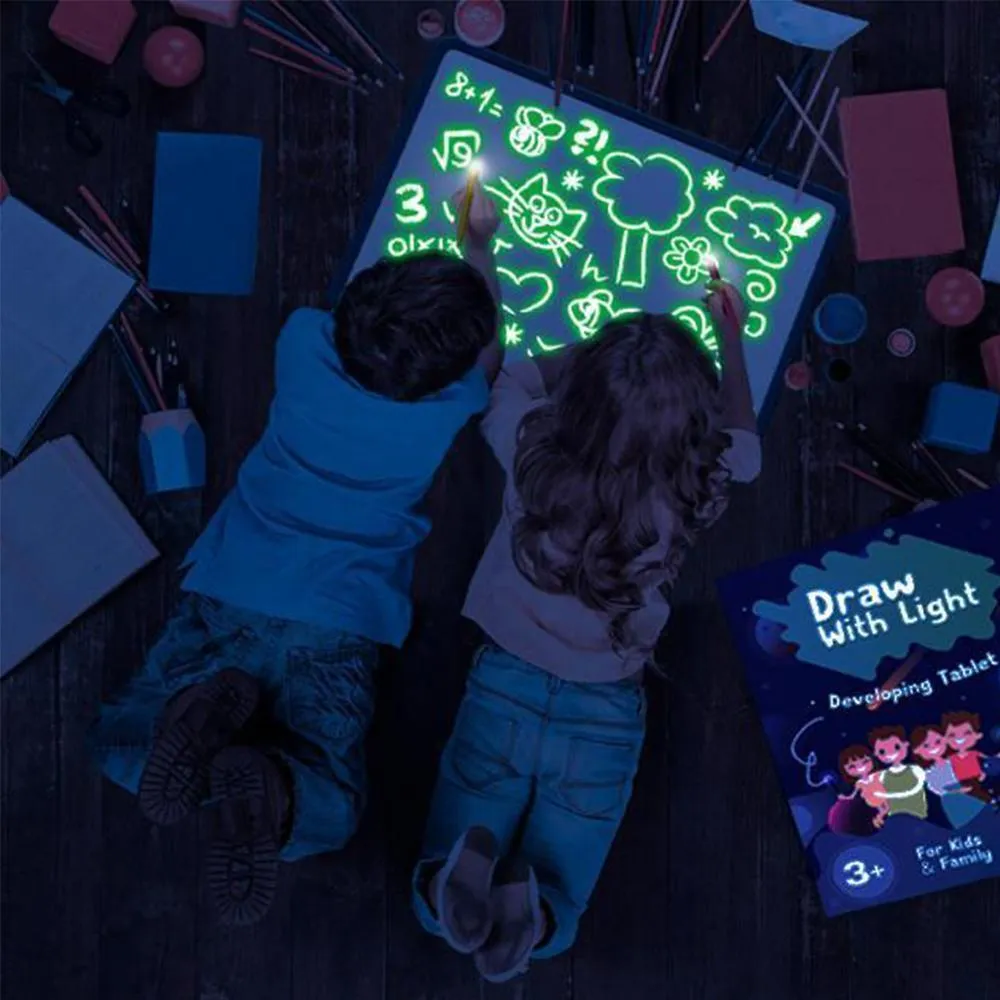 Magic LED Light Drawing Pad for kids - Image 5