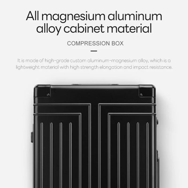 Magnesium Alloy Travel Case - Sturdy 24-Inch Wheeled Luggage For Your Travels - Image 5