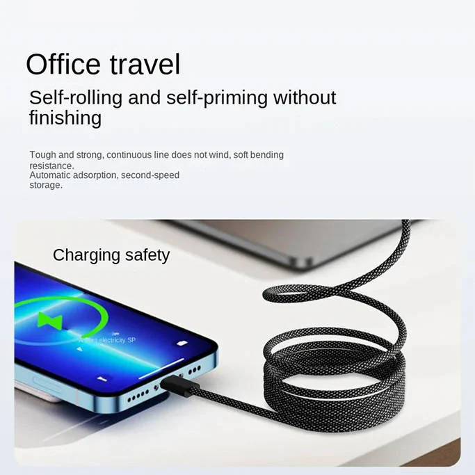Magnetic Anti Tangle Cable Super Fast Charging - Image 3