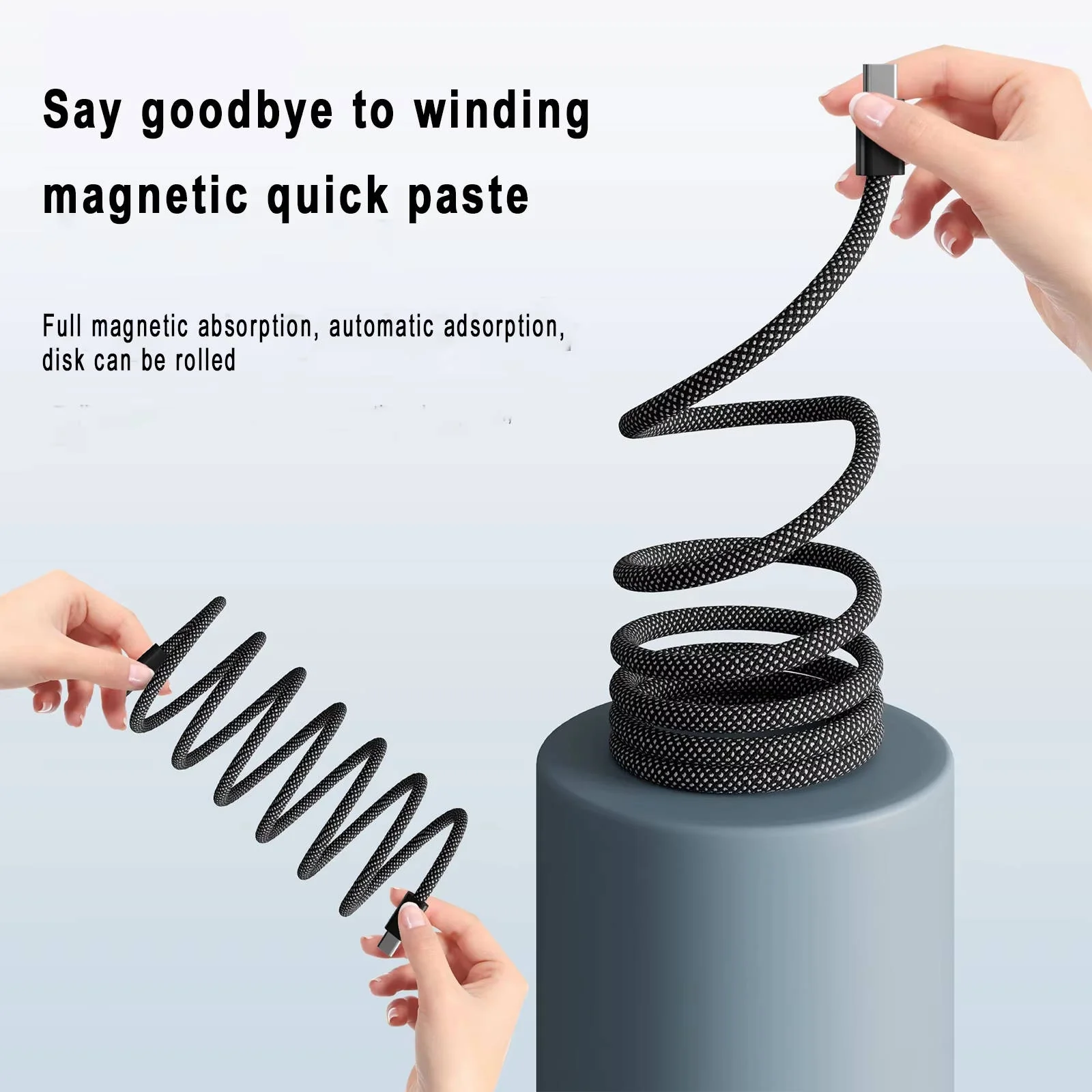 Magnetic Anti Tangle Cable Super Fast Charging - Image 7