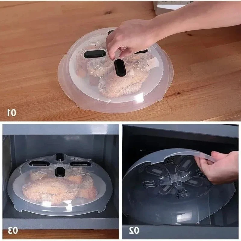 Magnetic Microwave Splatter Cover - Image 3