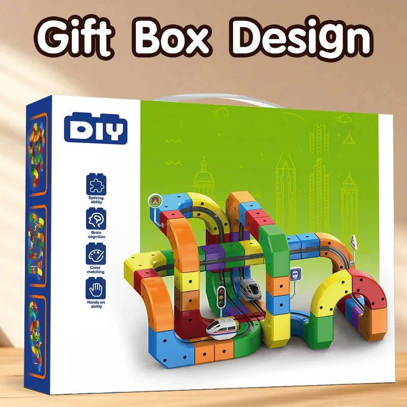 Magnetic Train Track Toy - Image 7