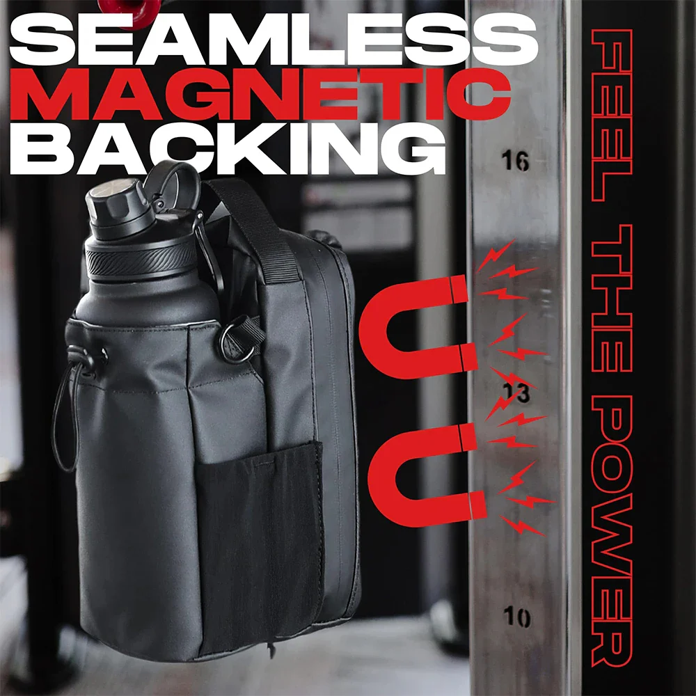 Magnetic Water Bottle Gym Bag - Image 2