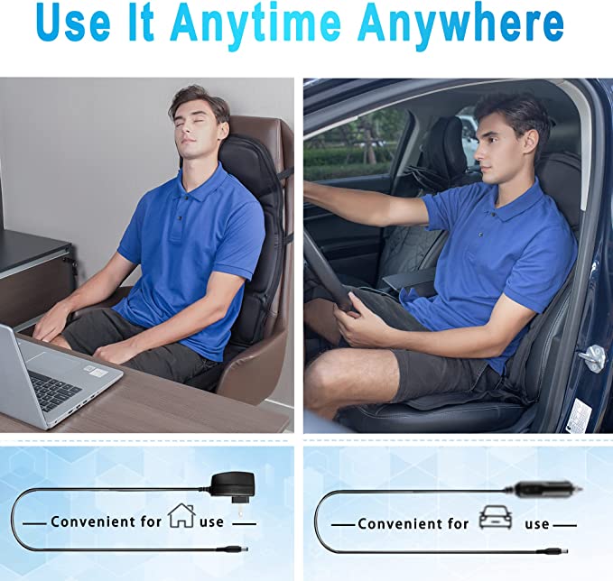 Premium Massage Chair Pad - Top Rated Car Seat Massager - Image 3