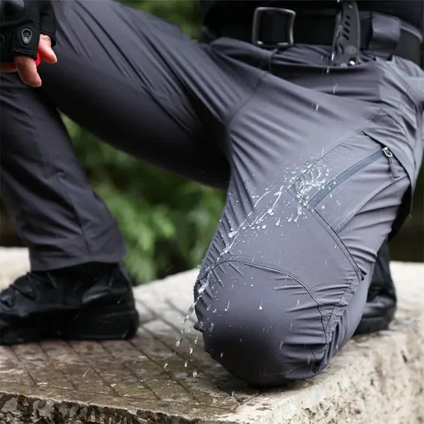 Men’s Waterproof Winter Cargo Trousers - Image 5