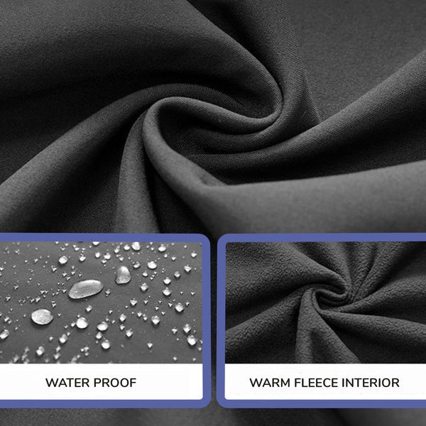 Men’s Waterproof Winter Cargo Trousers - Image 6