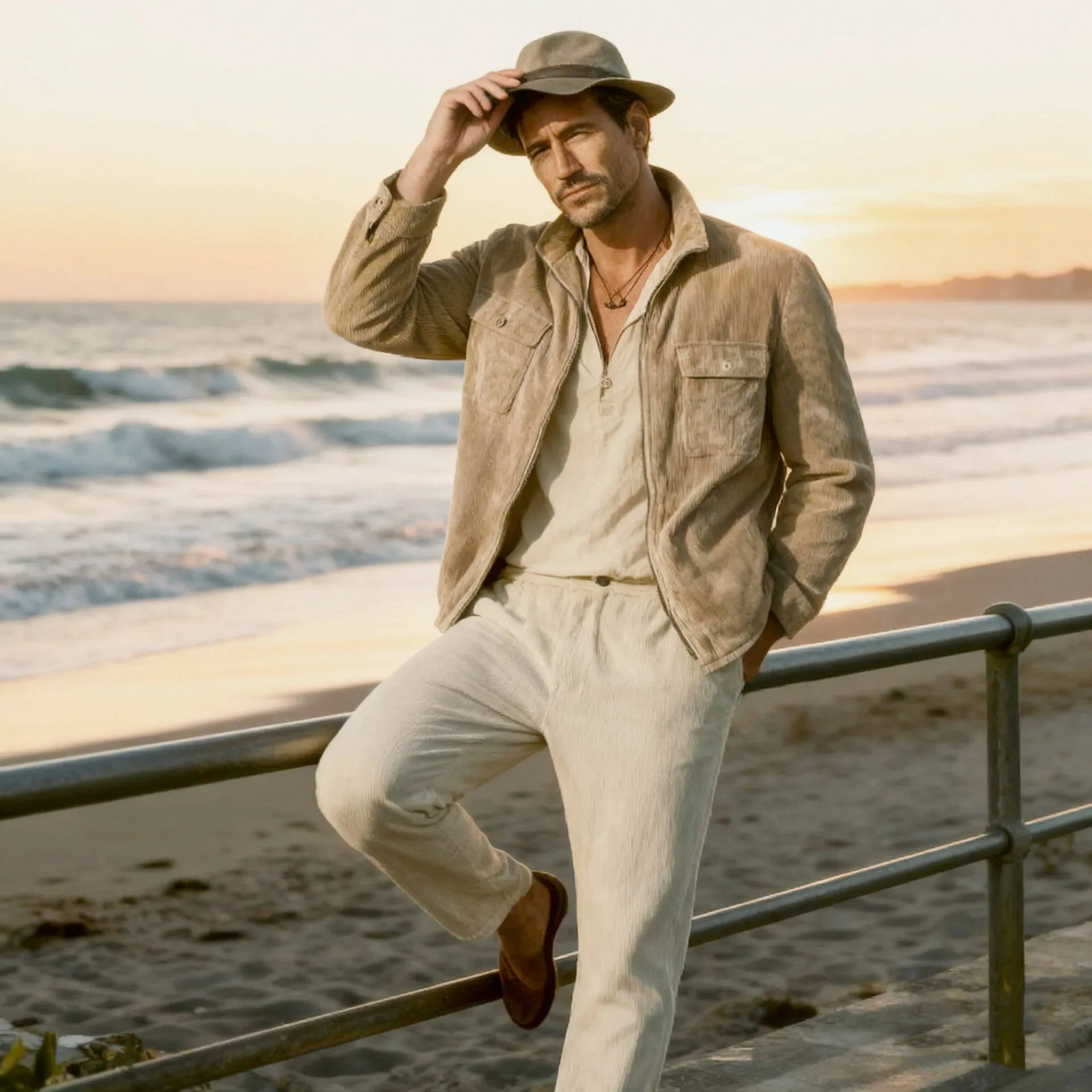 Men's Corduroy Jacket - Image 4