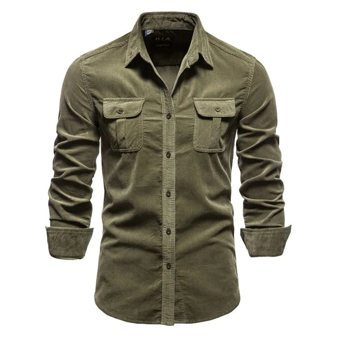 Men's Corduroy Shirt - Image 3