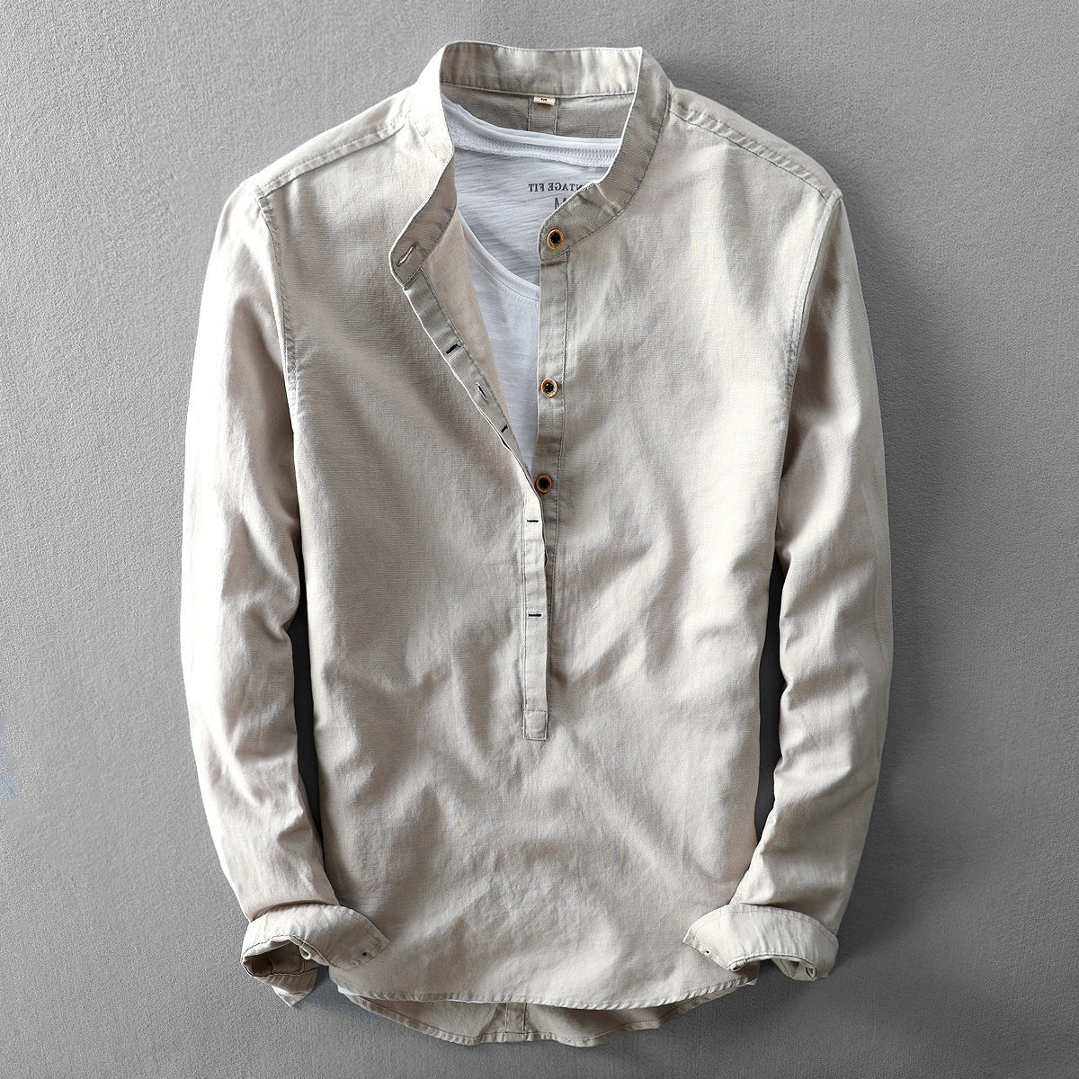 Men's Linen Shirt - Image 4