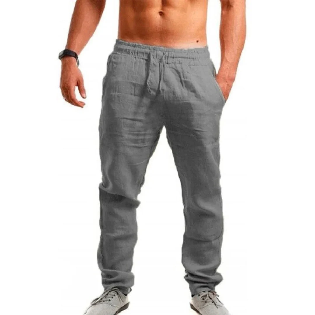 Men's Linen Summer Pants - Image 3