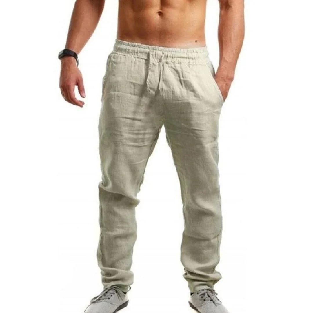 Men's Linen Summer Pants - Image 4