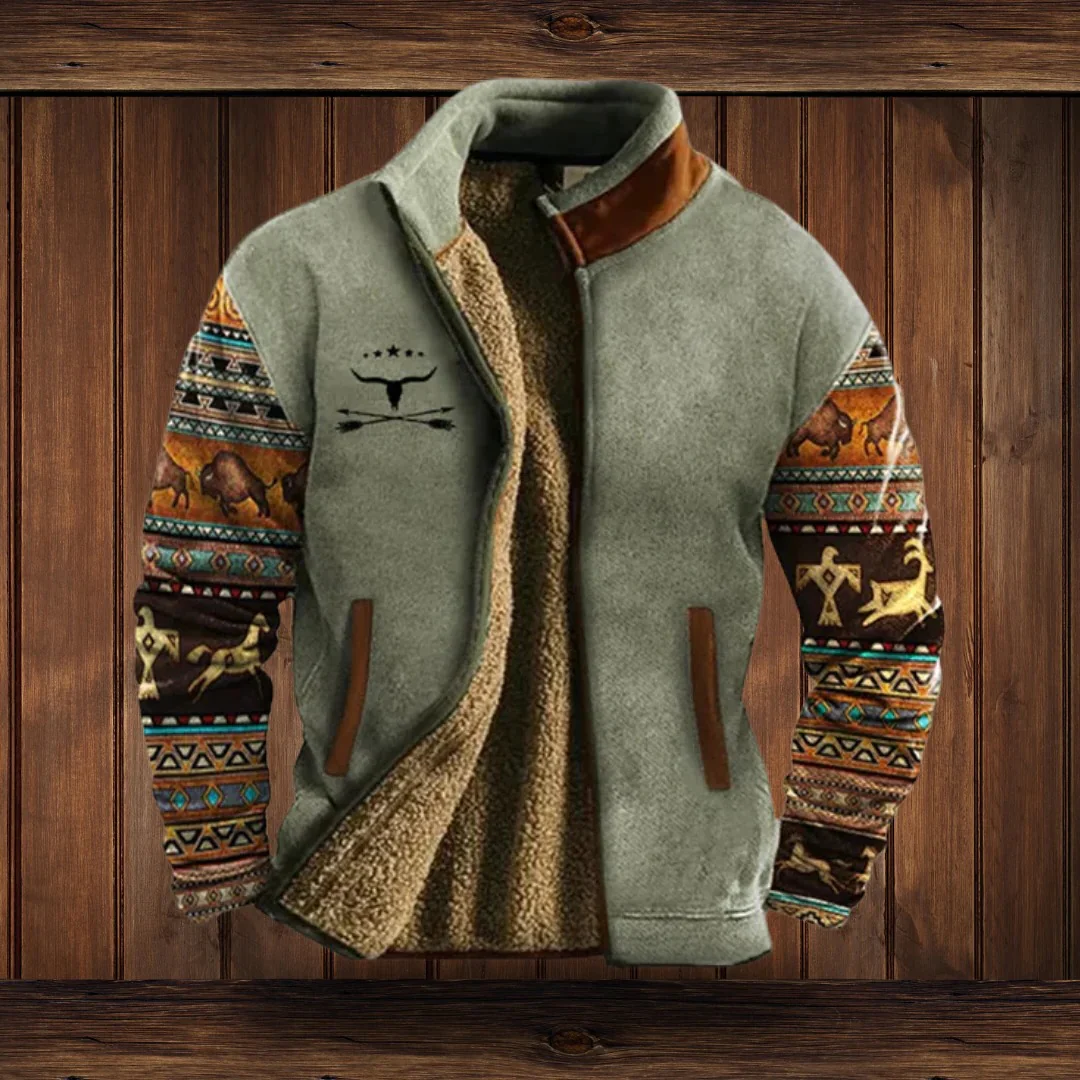 Men's Outdoor Fleece Jacket - Image 3