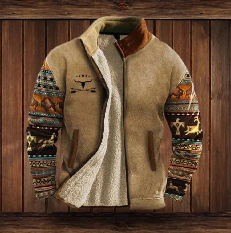 Men's Outdoor Fleece Jacket - Image 4