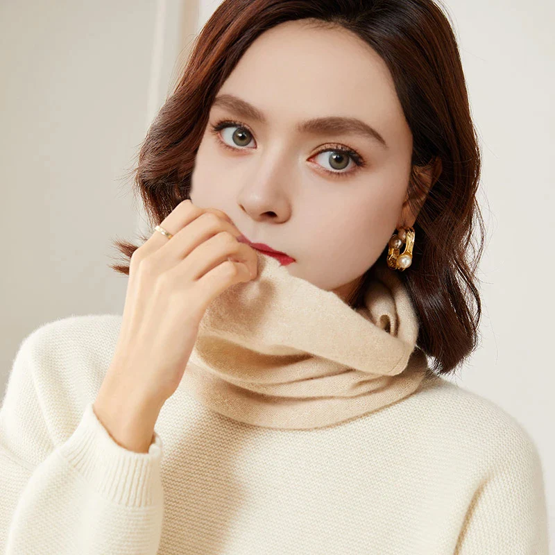 Merino Wool Face Mask and Winter Scarf - Image 2