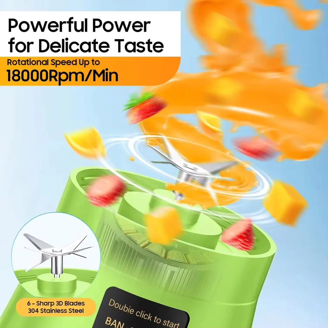 Mini Electric Portable Juicer Blender - Image 2