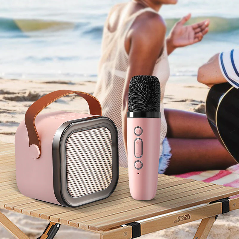 Mini Karaoke Machine With Wireless Microphone - Image 9
