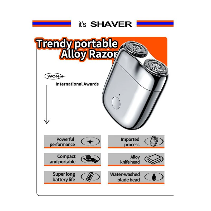 Mini Magnetic Men'S Electric Shaver - Image 5