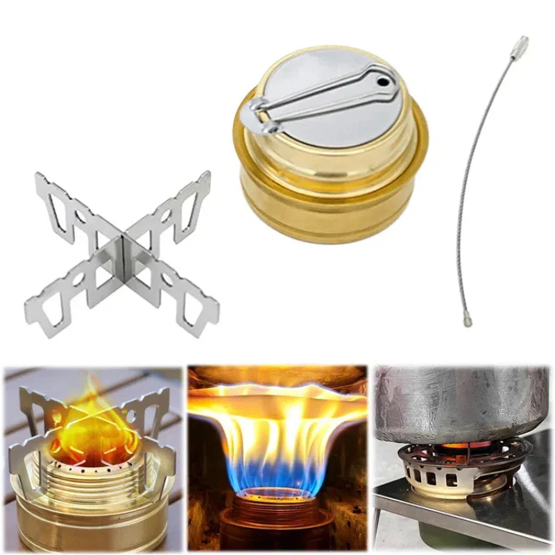 Mini Portable Alloy Camping Stove - Image 4