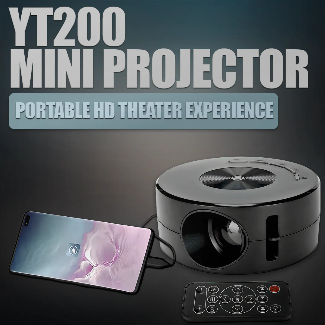 Mini Portable Projector – Ultra HD - Image 8