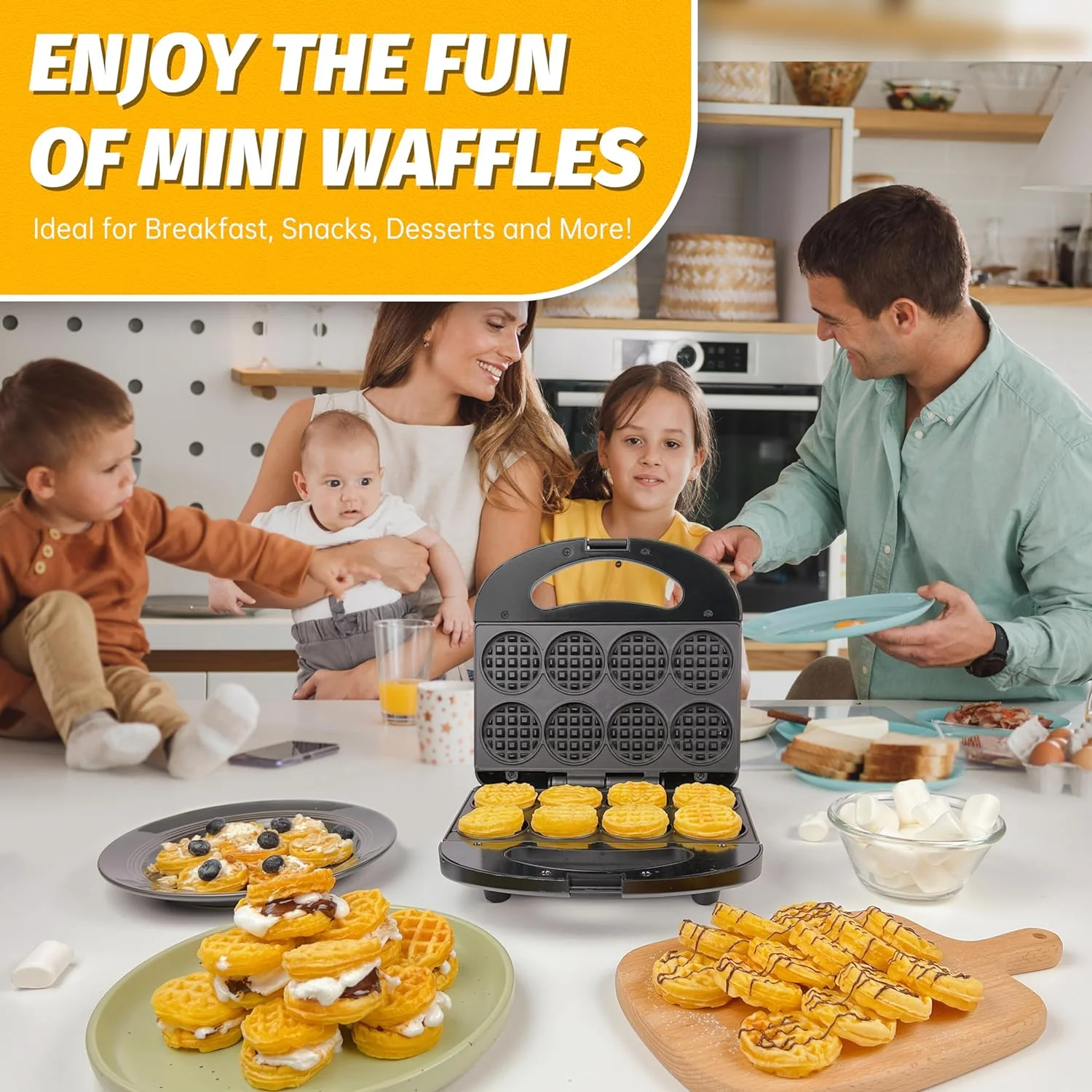 Mini Waffle Maker - Image 5