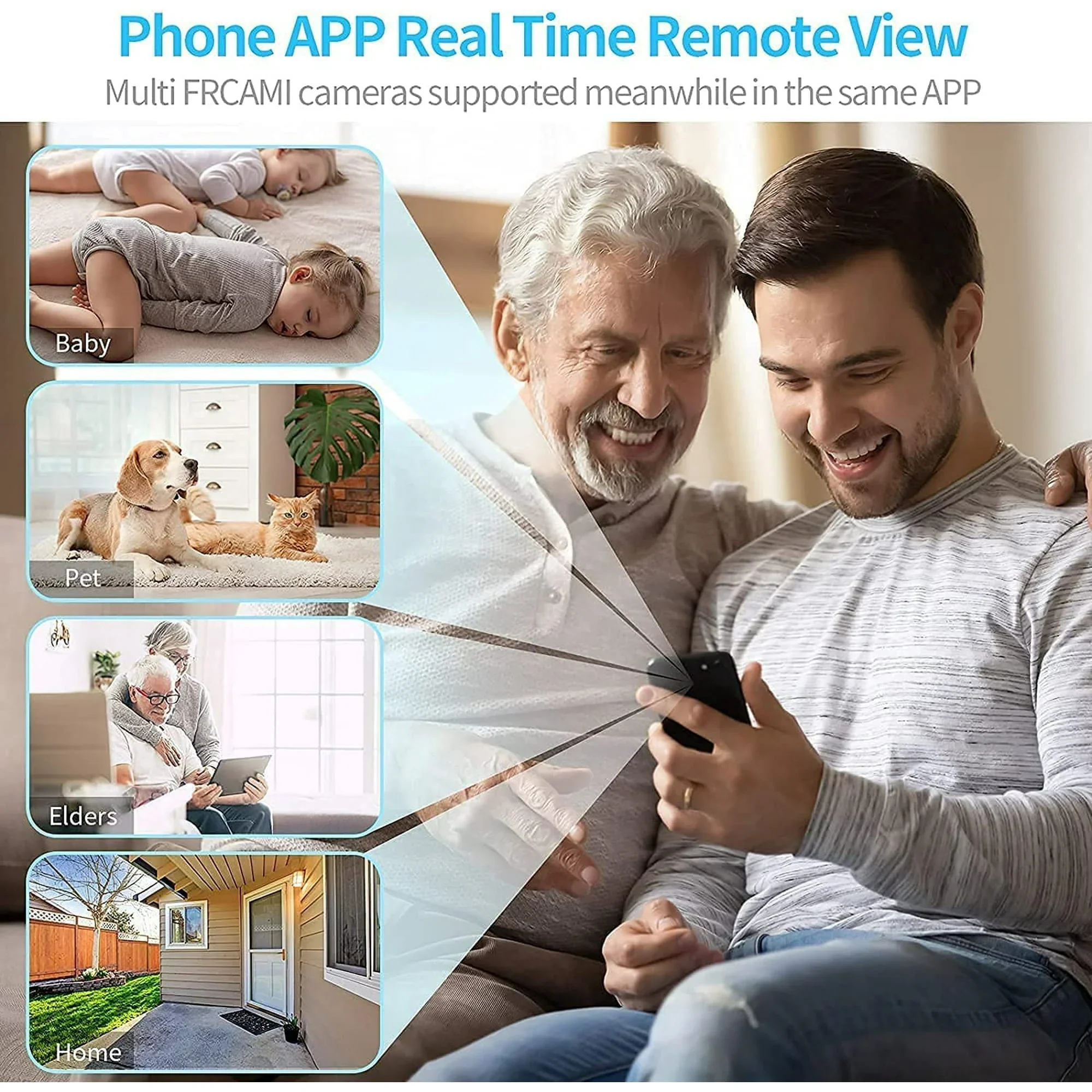 Mini Wireless Magnetic Camera with Audio and Video Live Feed - Image 2
