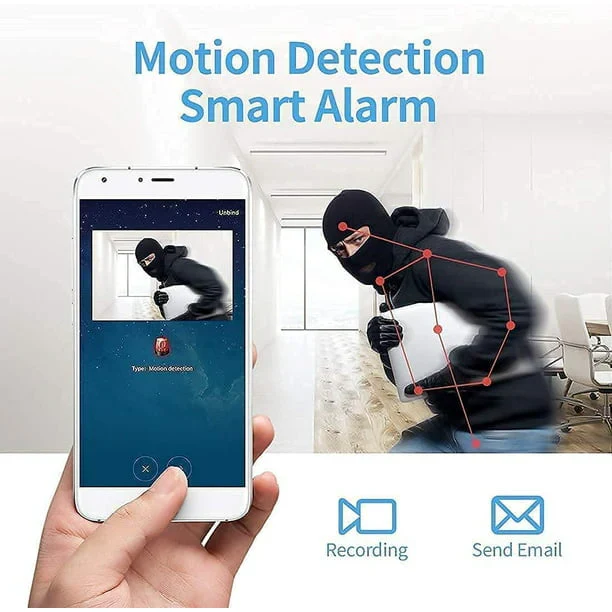 Mini Wireless Magnetic Camera with Audio and Video Live Feed - Image 6