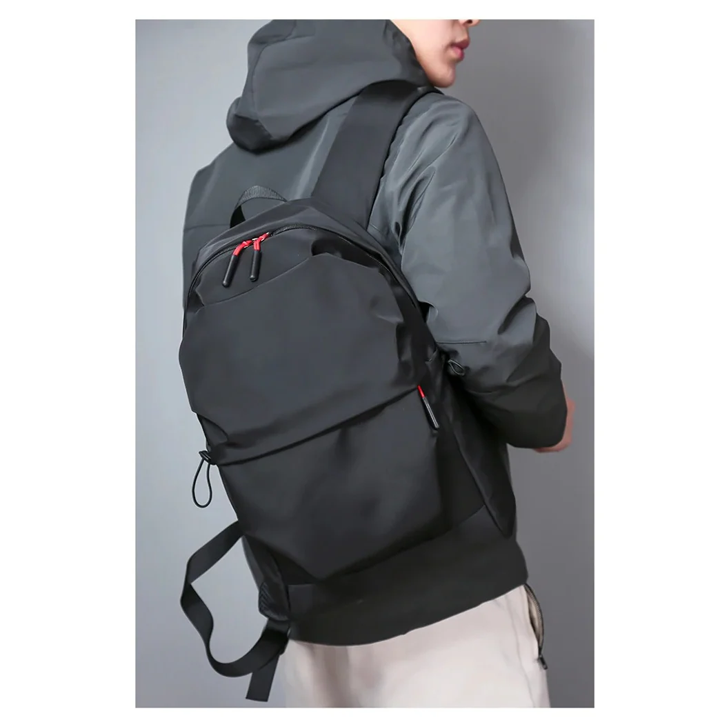 Minimalist Black Backpack - Image 3